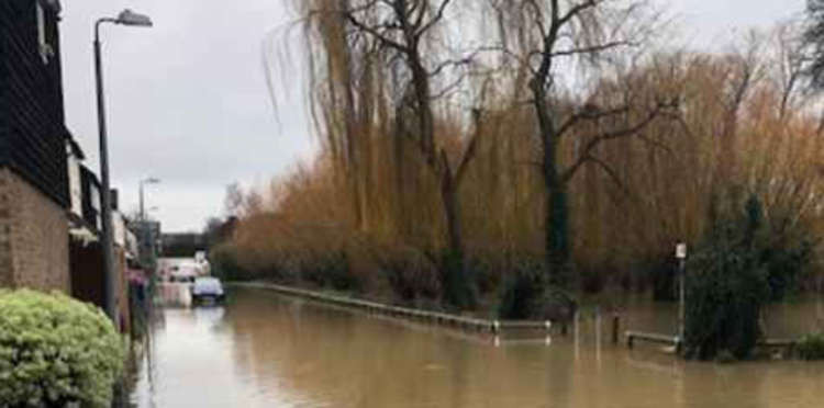 Previous flooding in Stanford-le-Hope