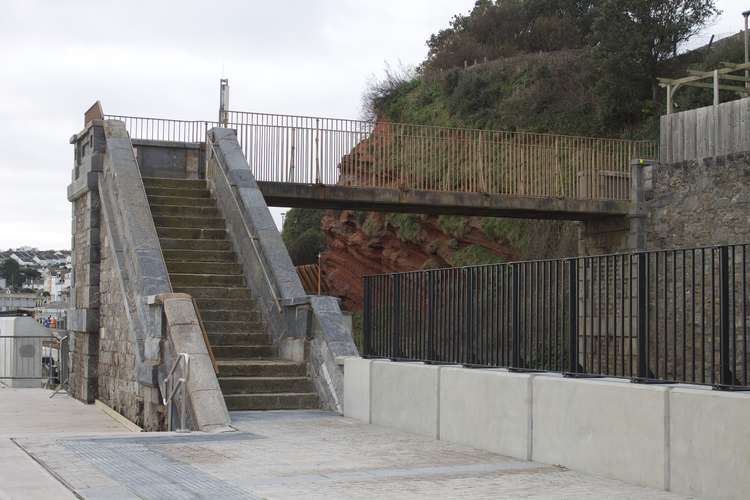 The Coastguard's footbridge is expected to reopen later this month (Nub News, Will Goddard)