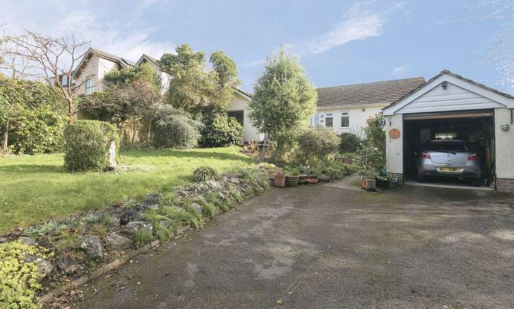 The property is situated down a long driveway (Fulfords)