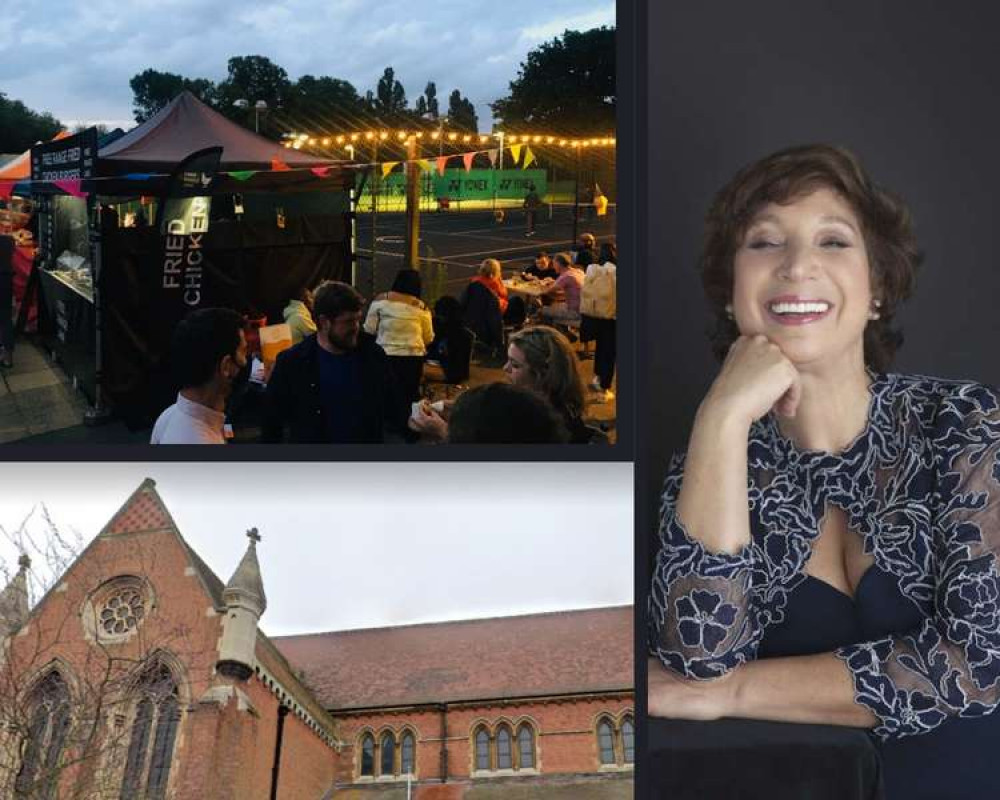 Markets and music, with a performance by classical guitarist Didi Gold on Saturday.