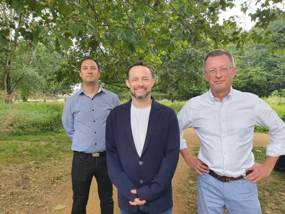 Liberal Democrat Southfield Councillors Gary Busuttil, Gary Malcolm and Andrew Steed