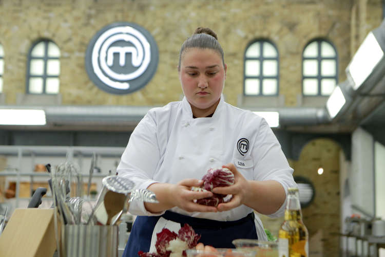 Elena in action. Her twin sister Emily is a pastry chef and the owner of a successful cake business in Ealing.  (Image: BBC/Shine TV)