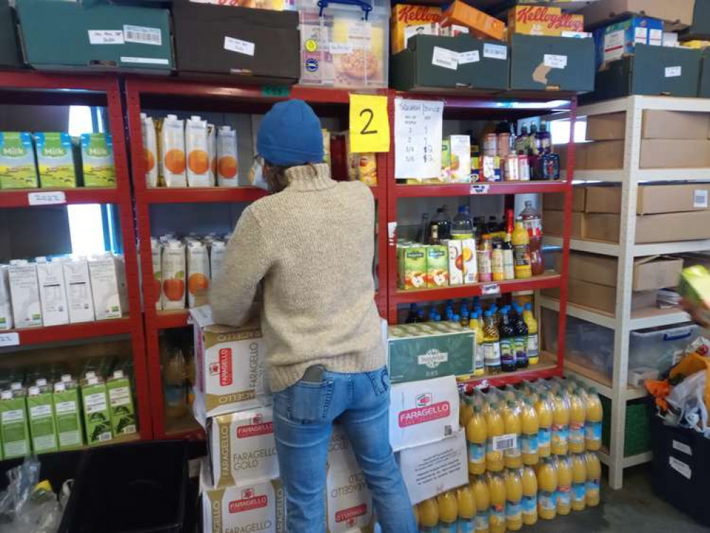 Ealing Foodbank recently serving their 100,0000 client. (Image: Ealing Foodbank)