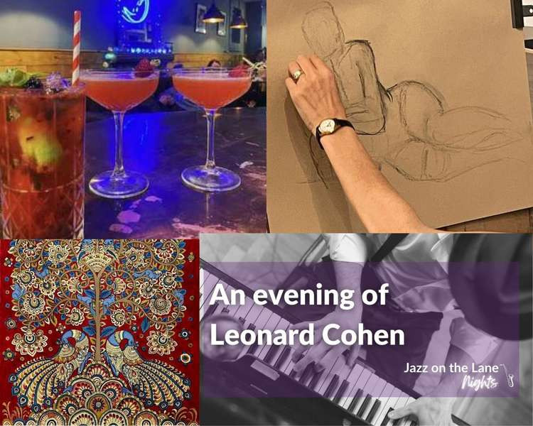 Cocktail nights, jazz, life drawing and art workshops in Ealing this weekend.