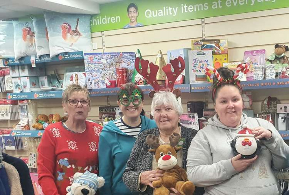 It is all tinsel time for this popular team at Barnardo's