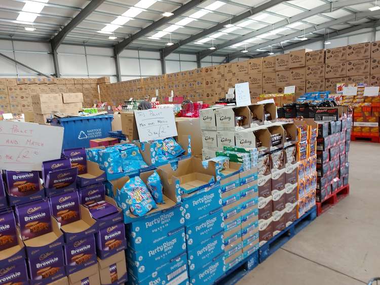 Bargains a plenty at this warehouse in Frome