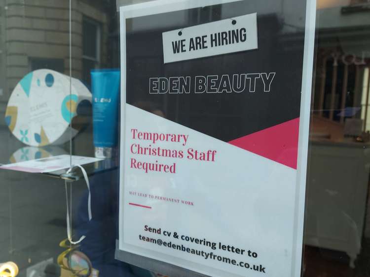 This beauty salon on Cheap Street is also looking for staff