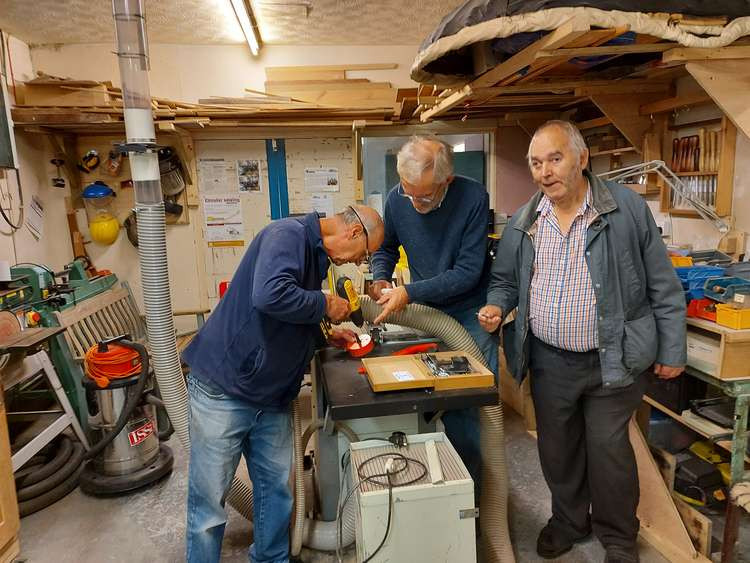 Frome's Men Shed also gets a special mention