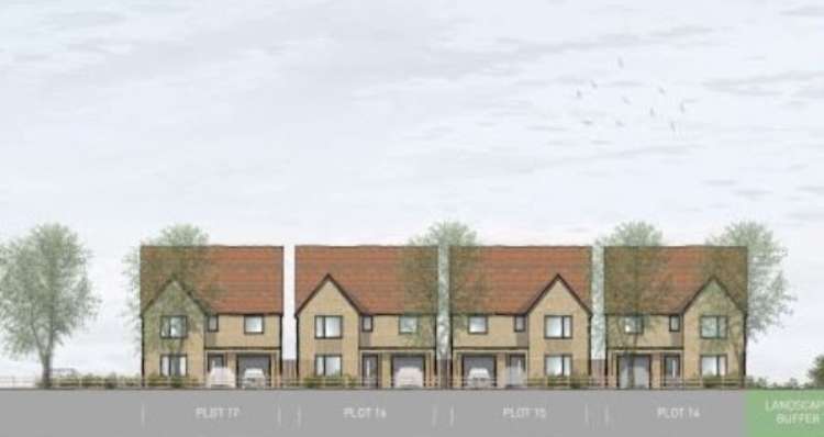 Artist's Impression Of 198 New Homes On Sandys Hill Lane In Frome. CREDIT: Curo. Free to use for all BBC wire partners.