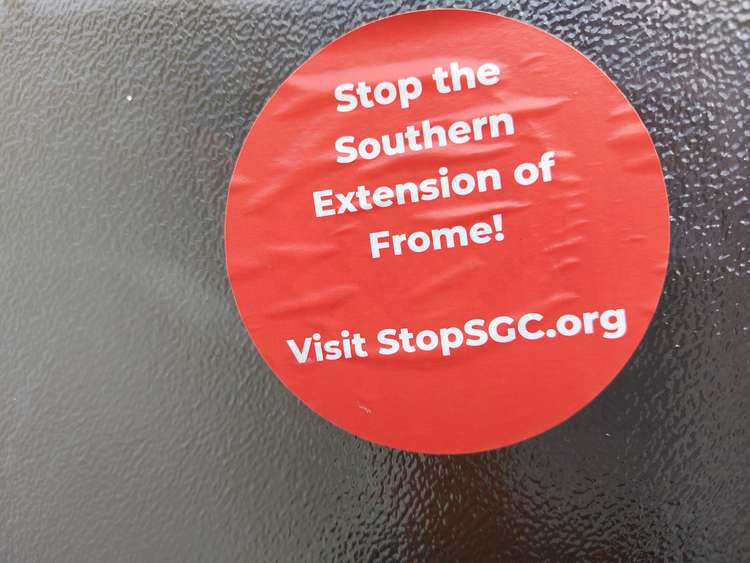 There is a big campaign against expansion along the southern side of Frome