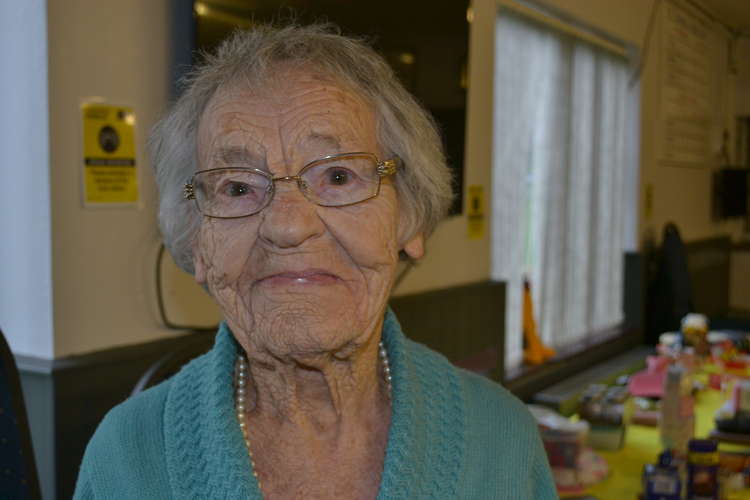 Ella who celebrated being 100 was overwhelmed with all the attention