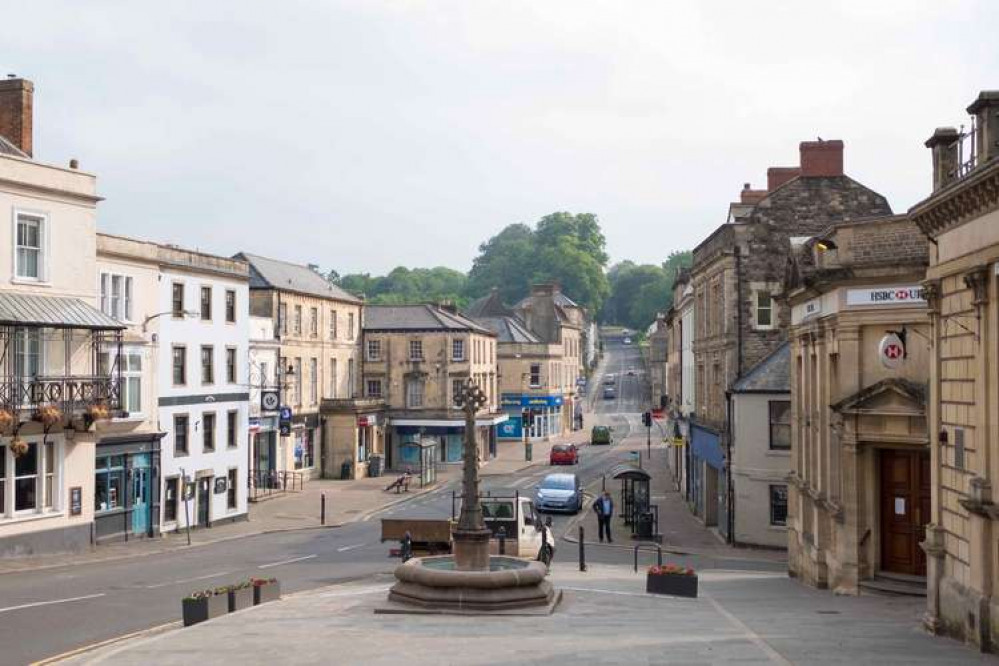 Frome Market Place -  photograph ©Mark Brookes