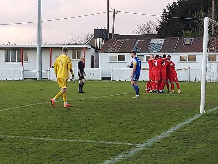 But The Robins made it 2:0 in a matter of minutes in the second half