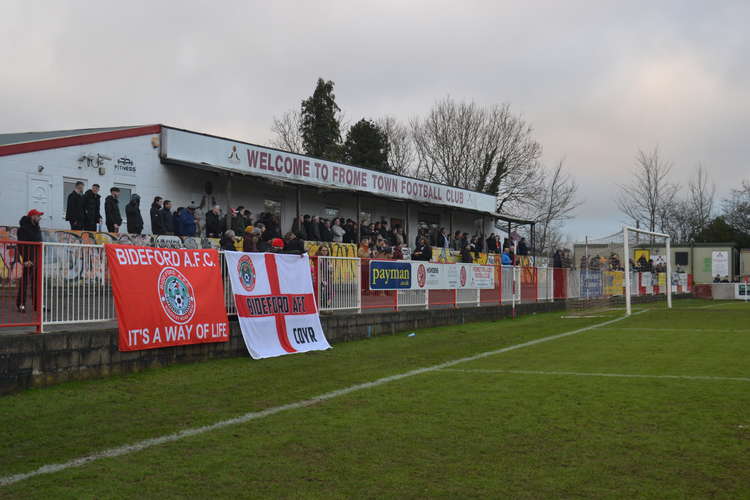 But in the end the visitors took their flags home without a goal