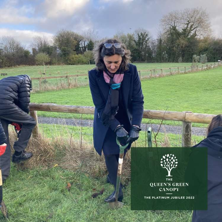 Frome College principal gets digging