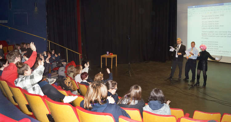 Sing like everyone is watching at Frome College