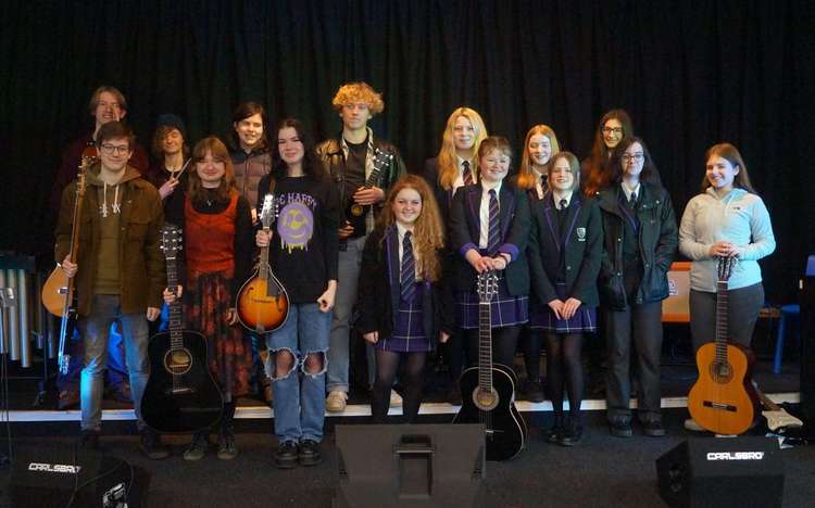 Buskers from Frome College