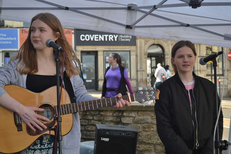 The group all come from Year 10 at Frome College