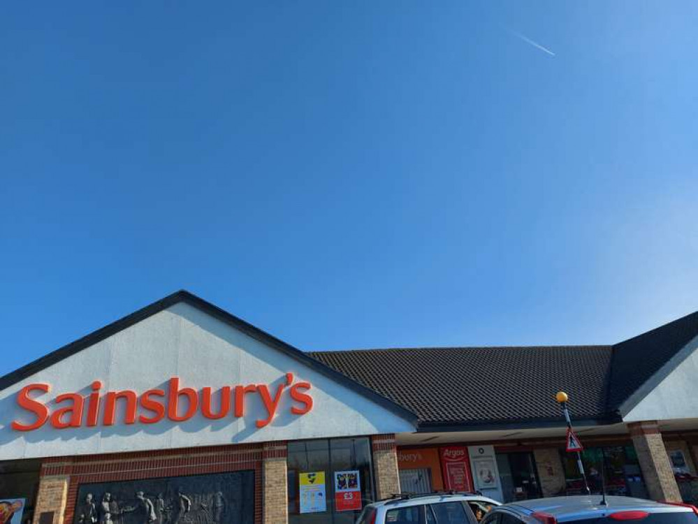 Sainsbury's in Frome March 26