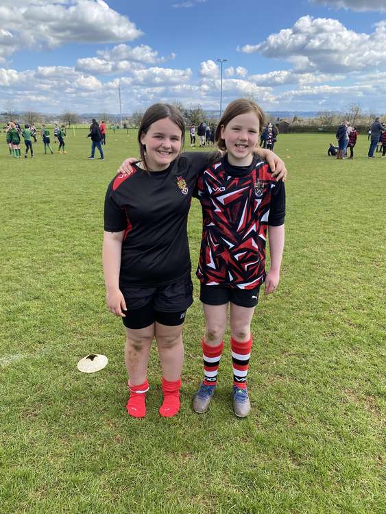 Congratulations to Frome RFC U11's Jaelin & Polly who were awarded joint Players of The Day by their Head Coach at today's North Dorset RFC Festival.