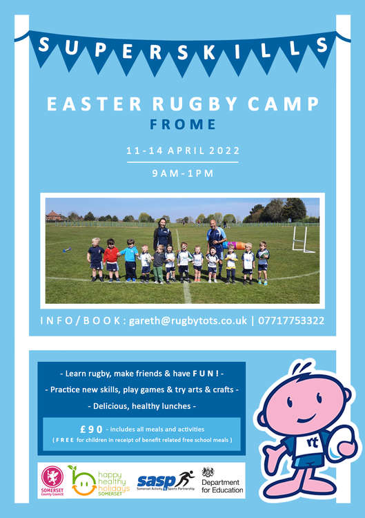 Easter Superskills Rugby Camp Frome