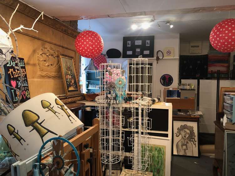It could be a studio or a shop It could be a studio or a shop