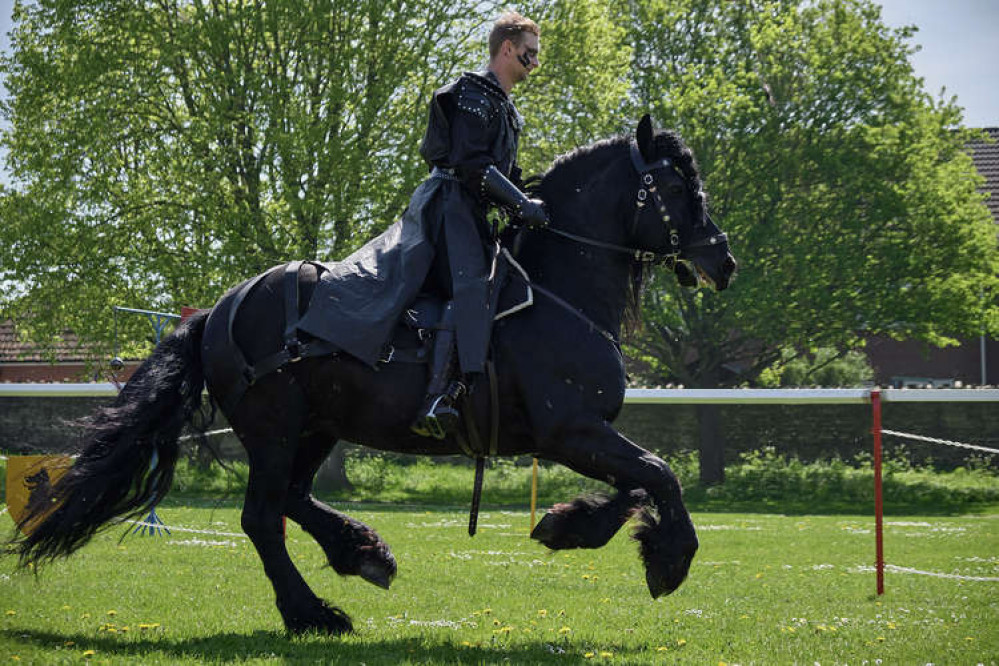 There is lots to see and do at the Medieval Fayre. Photo by Neil Parkes