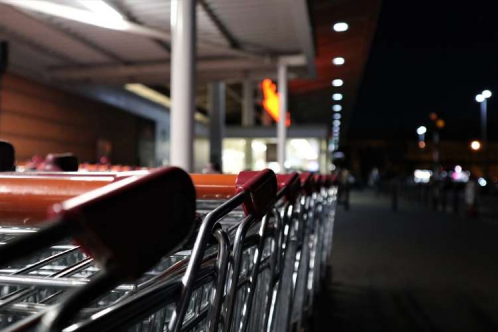 Supermarket opening hours in Helston over New Year.