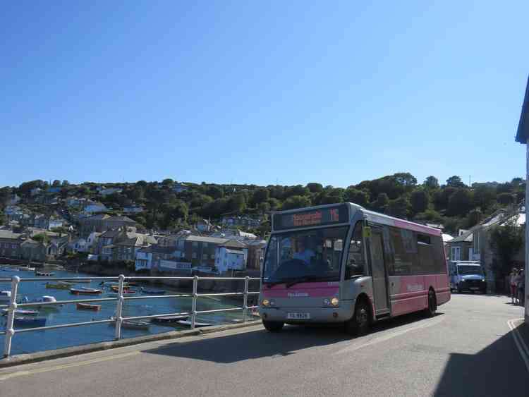 Passengers will be able to hop on and hop off with the same ticket on buses across Cornwall. File picture of a bus.