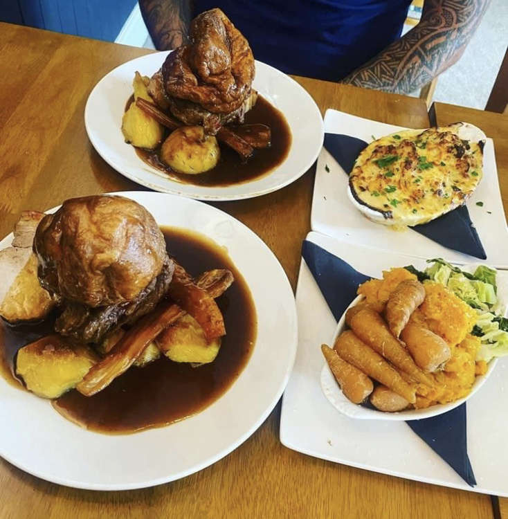 Forget the dishes - enjoy a Sunday roast at The Top House.