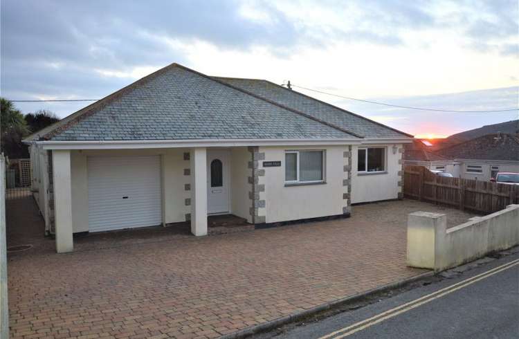 The front of the property on Castle Drive, Praa Sands.