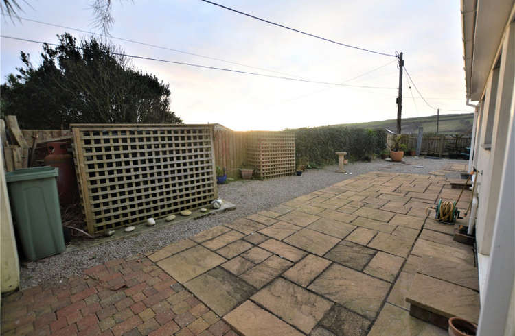 The outdoor area, Castle Drive, Praa Sands.