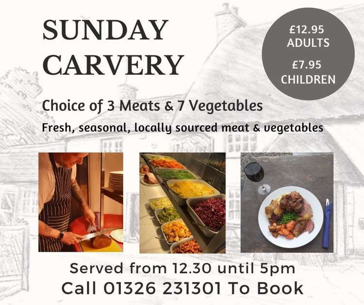 Fresh, seasonal, locally sourced carvery at New Inn.