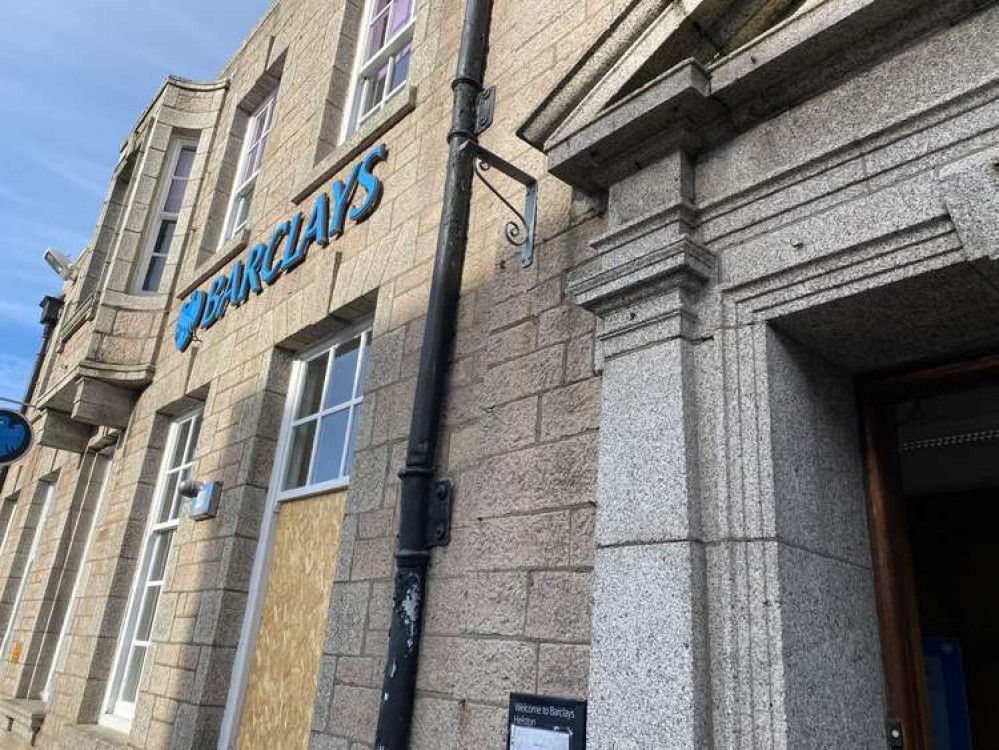 The Barclays bank on Coinagehall Street closed this week.