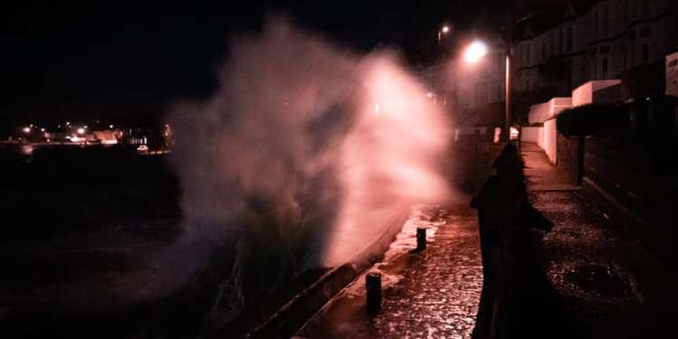 Richard Cooper of Cornwall in Focus caught these stunning images of Storm Eunice in Porthleven.