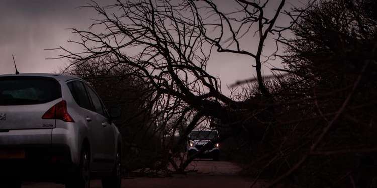 Storm Eunice battered the region causing widespread disruption. Taken by Richard Cooper/Cornwall in Focus.