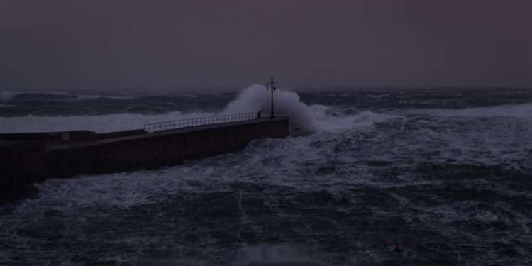 Storm Eunice battered the region causing widespread disruption. Taken by Richard Cooper/Cornwall in Focus.