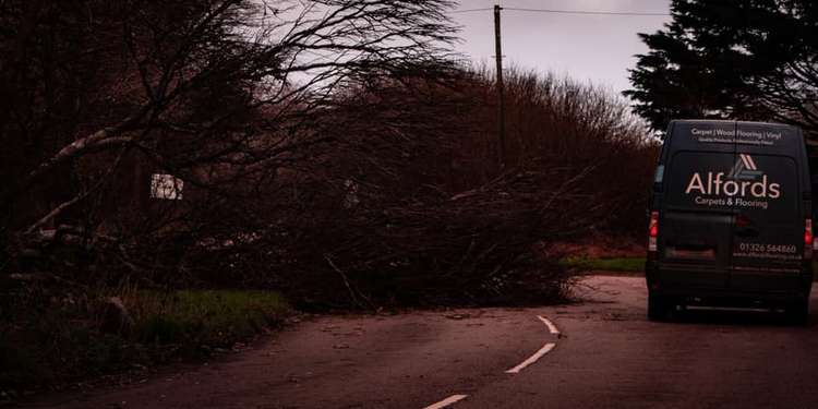 Storm Eunice battered the region causing widespread disruption. Taken by Richard Cooper/Cornwall in Focus.