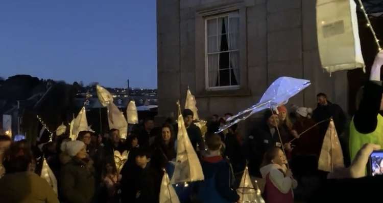 The Helston community pack out the streets for St Piran's Day.