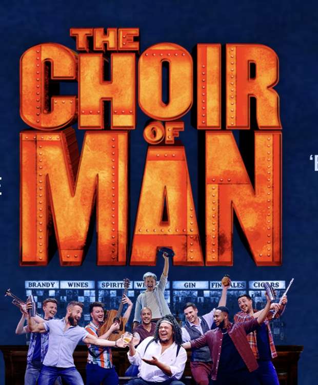 A group of pals from Hitchin were delighted to learn that one of the stars from the hit West End show Choir of Man hailed from our town. CREDIT: Choir of Man