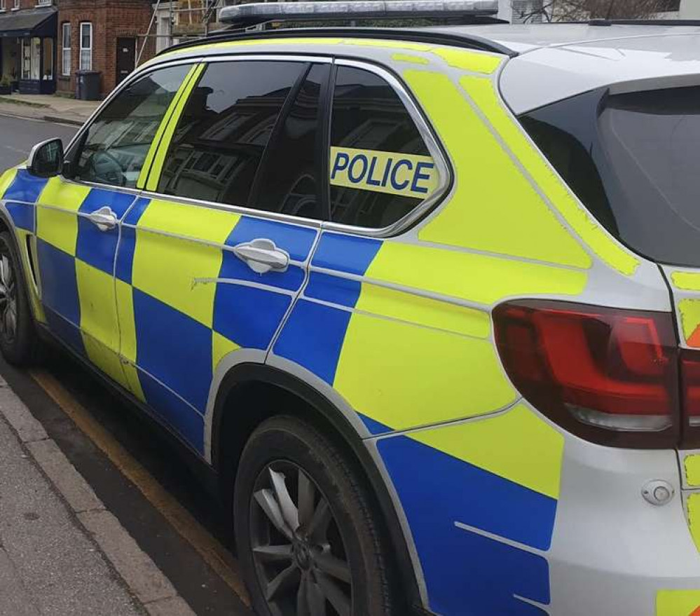 Two men arrested after fight in Roaring Meg retail park. CREDIT: @HitchinNubNews