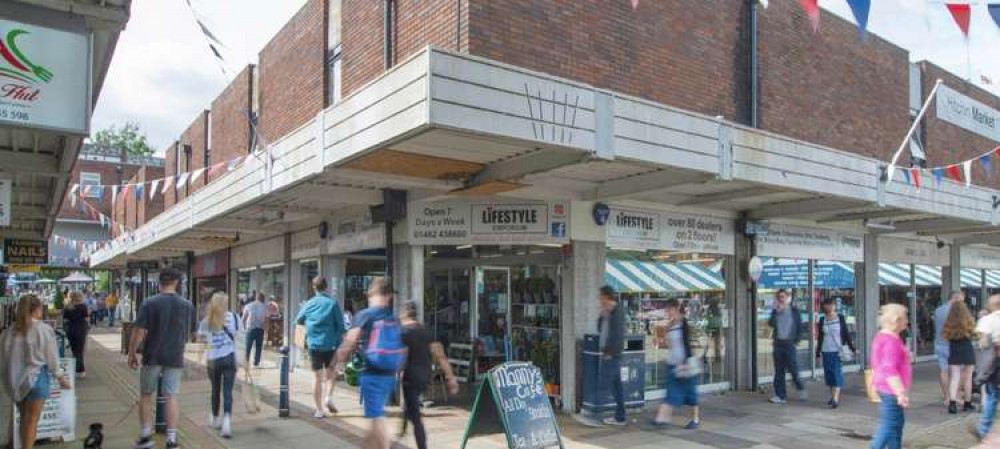 Hitchin Churchgate: Council vows to fight for prime town centre site after mystery private buyer outbids NHC. PICTURE: Churchgate at the heart of Hitchin. CREDIT: LunsonMitchenall