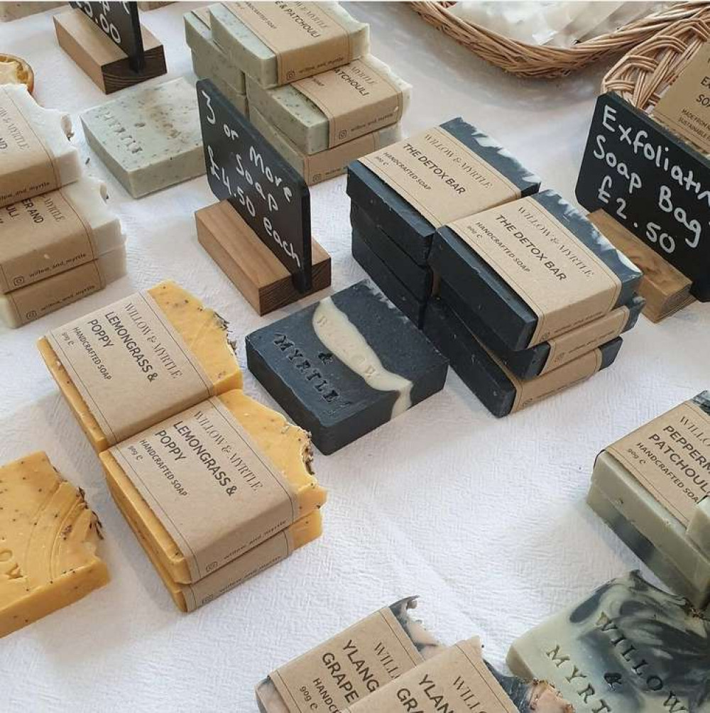Hitchin: Get set for Christmas Craft Fair at British Schools Museum. PICTURE: These gorgeous handmade soaps are the work of Willow and Myrtle and will be on sale at the British Schools Museum this weekend. CREDIT: Willow and Myrtle