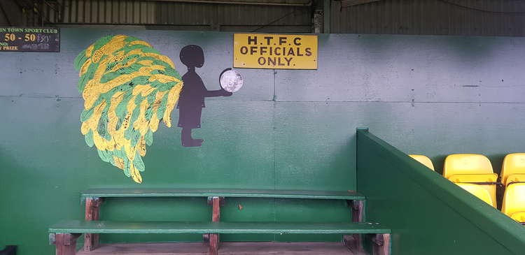 Hitchin pupils' Canary Angels artwork take pride of place at Top Field
