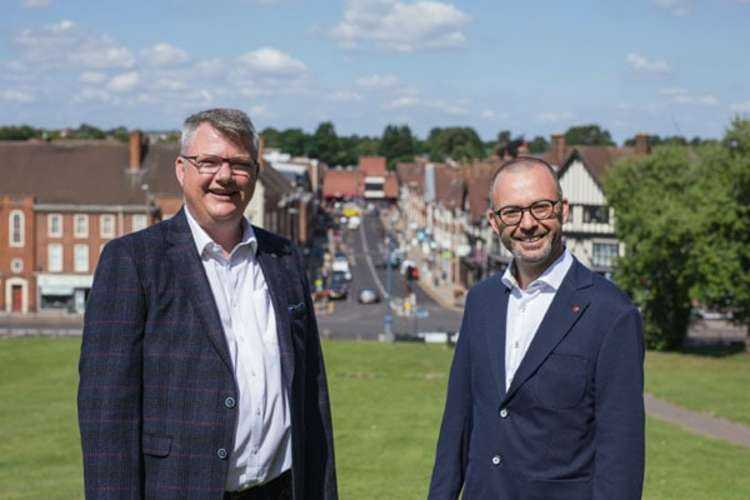 Hitchin: Exceeding goal and Five Star Google reviews - the latest from Wellington Evans.  Wellington Evans - Hitchin's newest estate agents. PICTURE: James Evans (left) and Nick Wellington