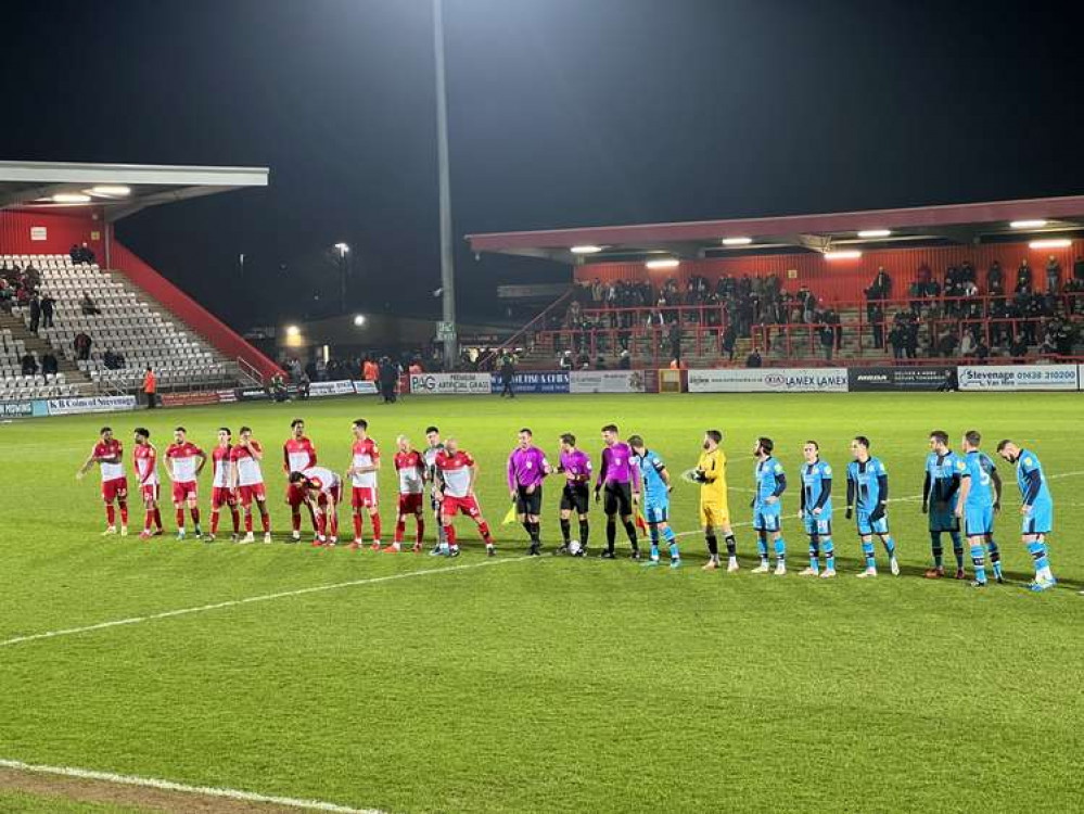 Stevenage 2-1 Crawley Town: Outstanding Jake Taylor powers Boro to victory. CREDIT: @laythy29