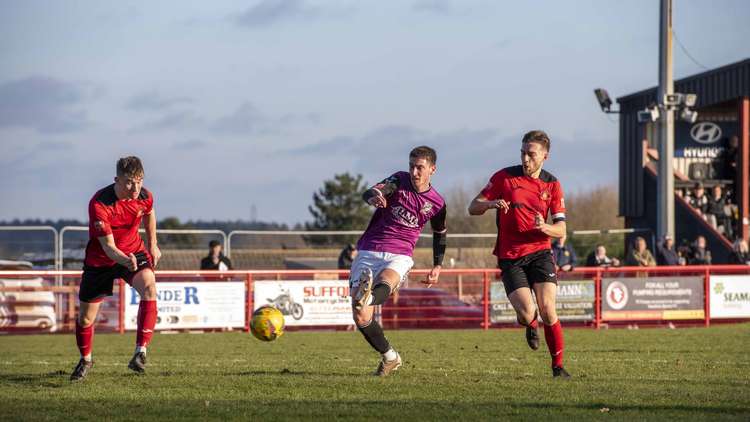 Needham Market 3-1 Hitchin Town. CREDIT: PETER ELSE