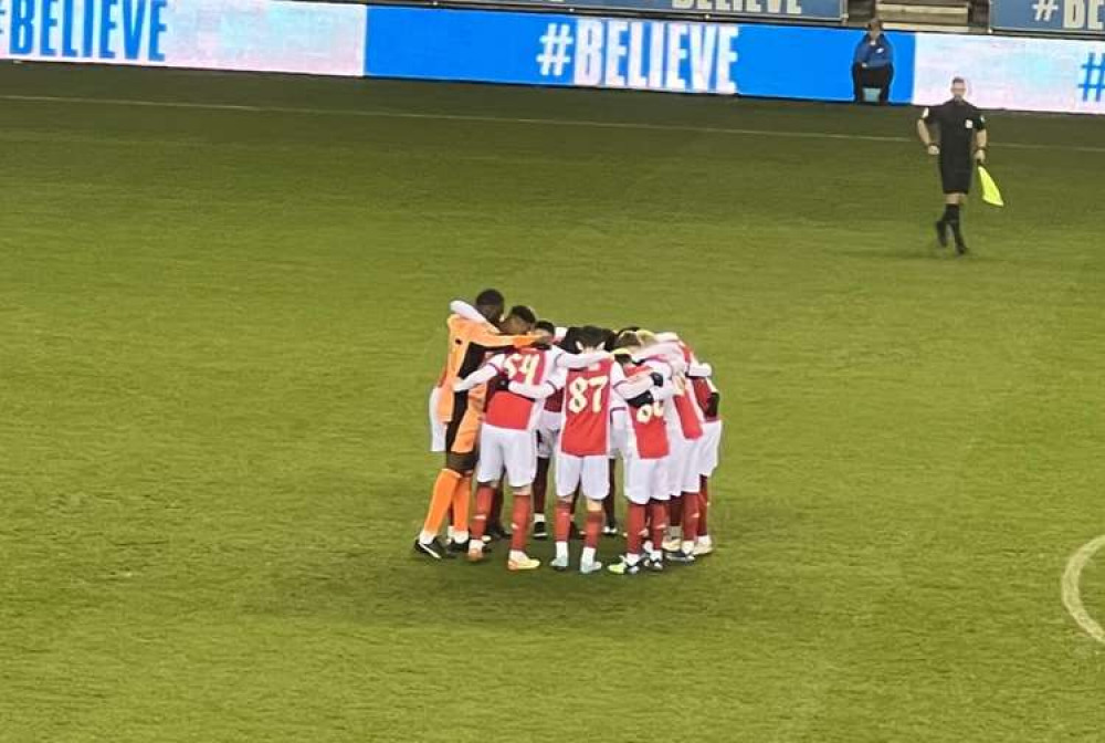 Hitchin: Former Priory School pupil Alex Kirk continues to make progress with Arsenal U21. PICTURE: Alex Kirk played for the Arsenal U21 side at Wigan on Tuesday evening. CREDIT: @laythy29