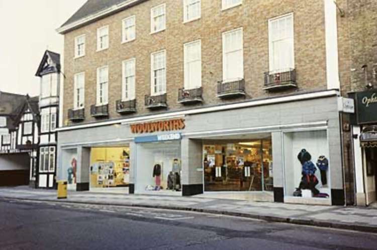 Who recalls Hitchin's Woolworth's? PICTURE: This shot of Hitchin's Woolworth's was taken in the mid 1980s. CREDIT: Woolies Buildings Now and Then