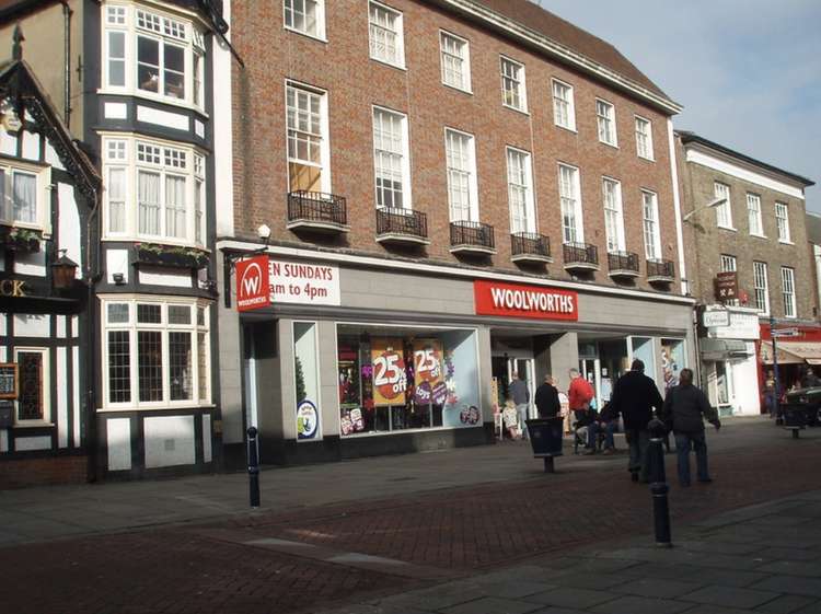 Hitchin's Woolworth's store on the High Street taken in 2007, a year before it shut for good. CREDIT: JJ Justin